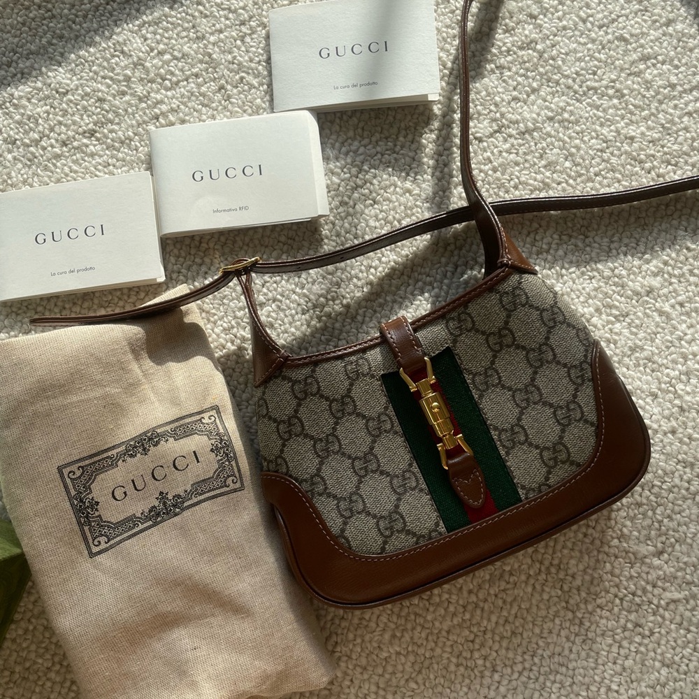 NWT Authentic Gucci Mini Jackie 1961 (Style 637092) - Picture 2 of 13